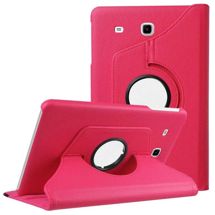 Galaxy Tab A 7.0 T285 Zore Dönebilen Standlı Kılıf Pembe