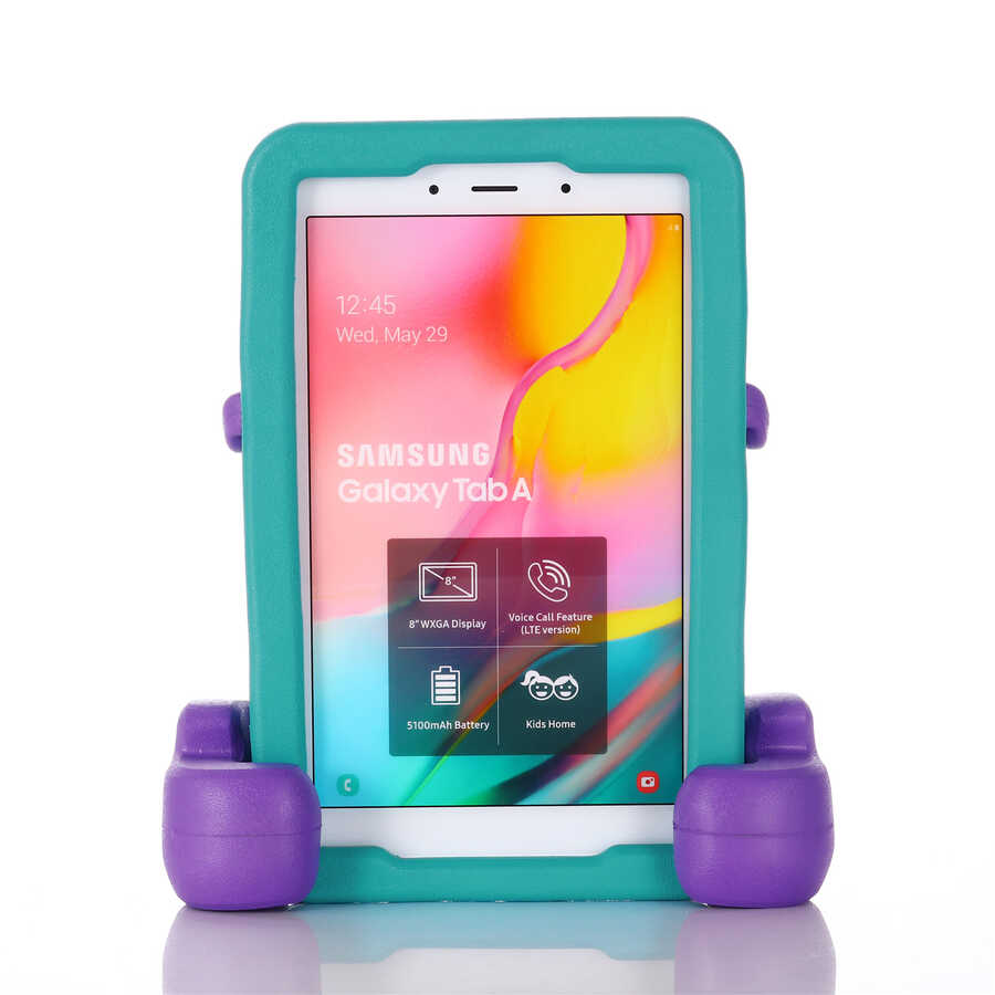 Galaxy Tab A 8.0 (2019) T290 Zore Eva Boxer Tablet Silikon Gri