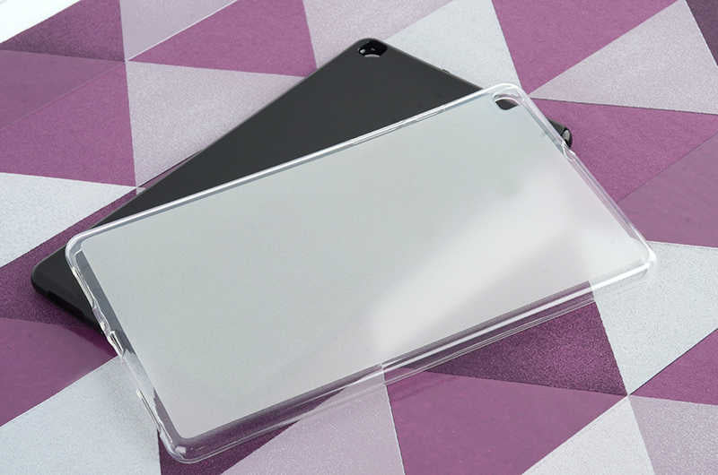 Galaxy Tab A 8.0 T290 Kılıf Zore Tablet Süper Silikon Kapak Beyaz