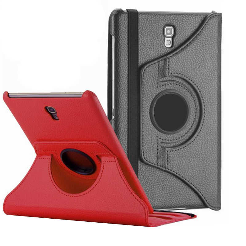 Galaxy Tab A T590 Zore Dönebilen Standlı Kılıf Siyah