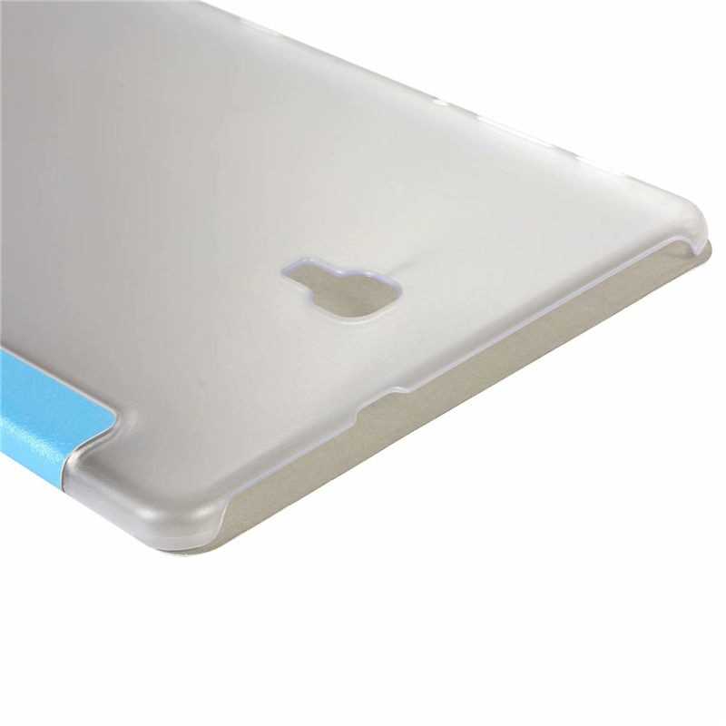 Galaxy Tab A T590 Zore Smart Cover Standlı 1-1 Kılıf Kırmızı