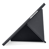 Galaxy Tab A11 Plus Kılıf Zore Tri Folding Kalem Bölmeli Standlı Kılıf Açık Yeşil