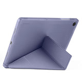 Galaxy Tab A11 Plus Kılıf Zore Tri Folding Kalem Bölmeli Standlı Kılıf Rose Gold