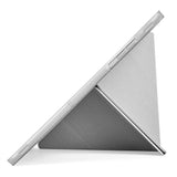 Galaxy Tab A11 Plus Kılıf Zore Tri Folding Kalem Bölmeli Standlı Kılıf Rose Gold