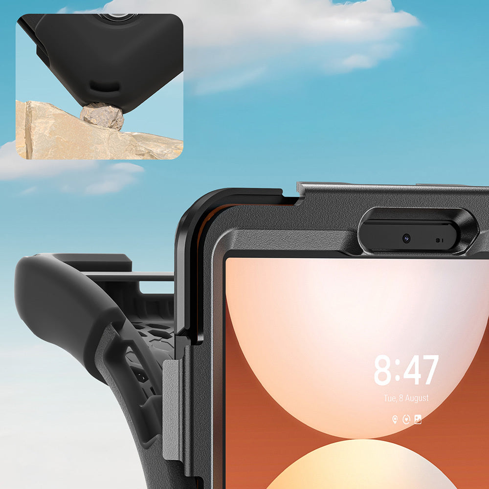 Galaxy Tab A11 Plus Zore Defender Tablet Silikon Siyah
