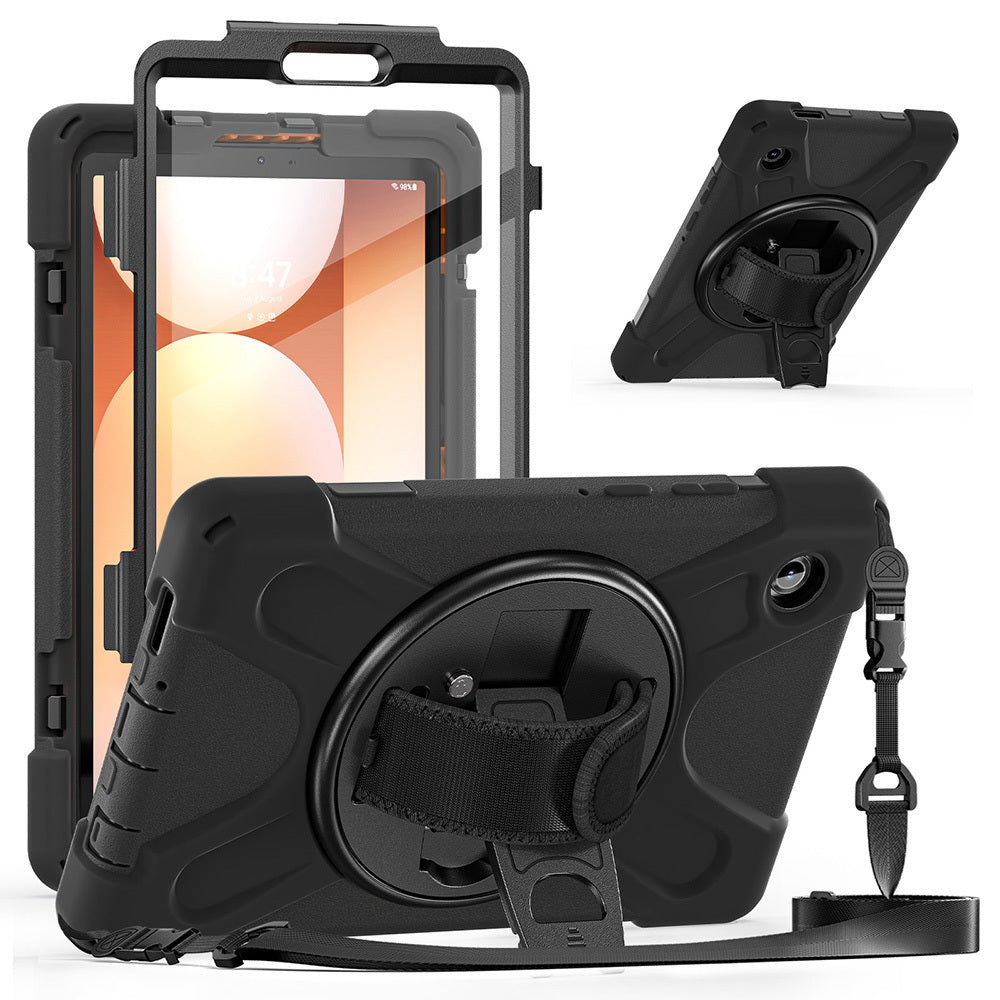 Galaxy Tab A11 Plus Zore Defender Tablet Silikon Siyah