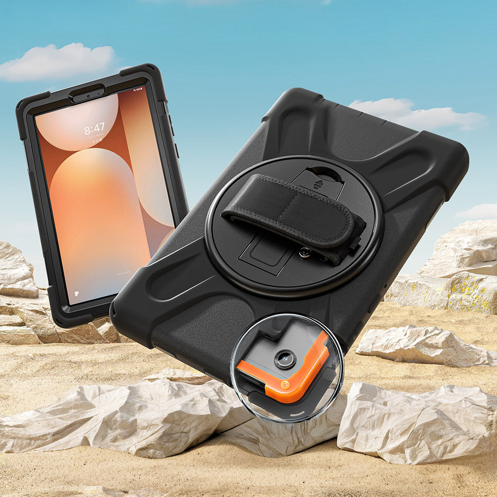 Galaxy Tab A11 Plus Zore Defender Tablet Silikon Siyah