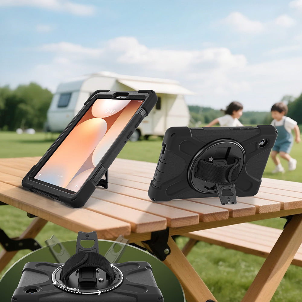 Galaxy Tab A11 Plus Zore Defender Tablet Silikon Siyah
