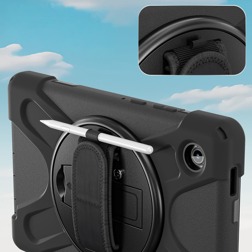 Galaxy Tab A11 Plus Zore Defender Tablet Silikon Siyah