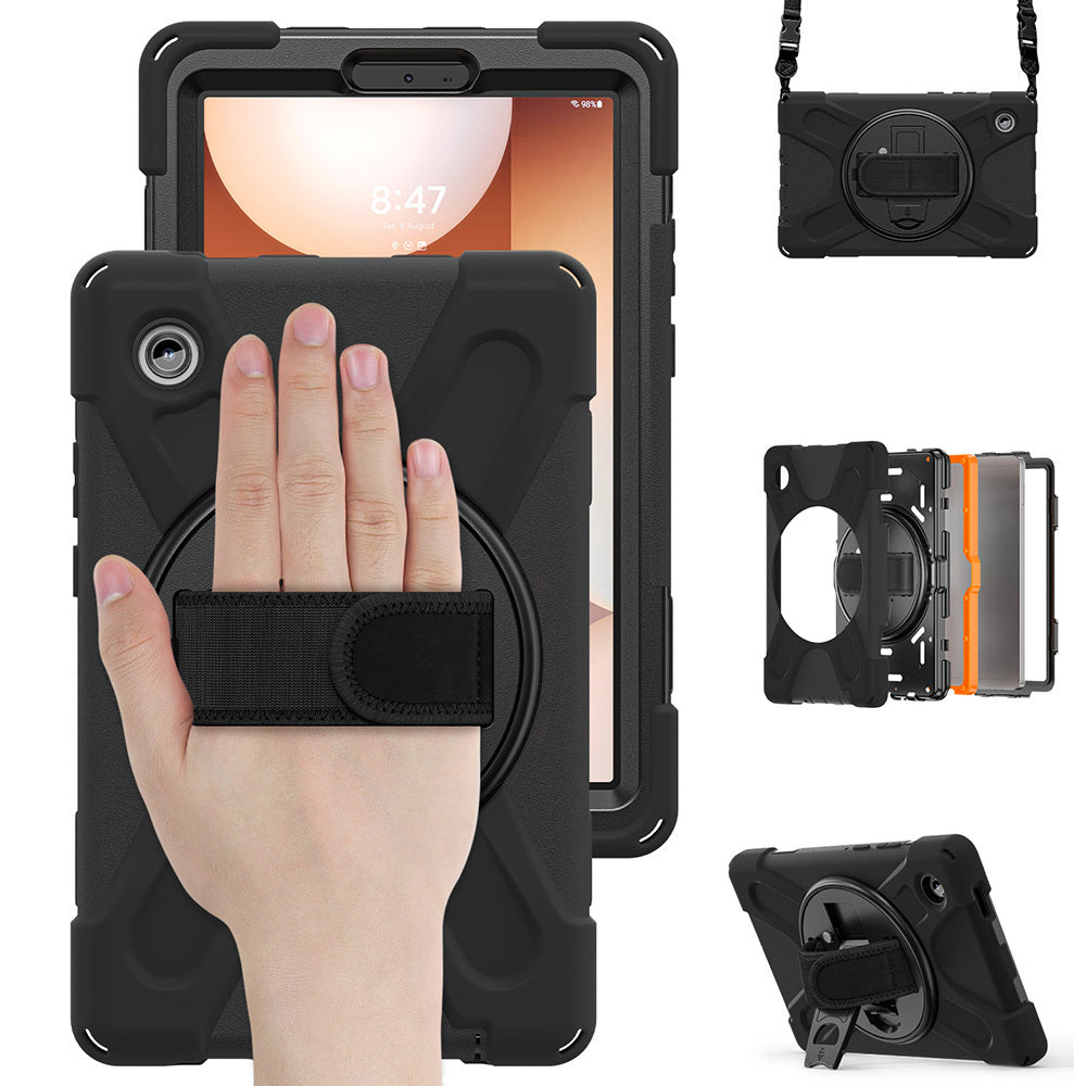 Galaxy Tab A11 Zore Defender Tablet Silikon Siyah