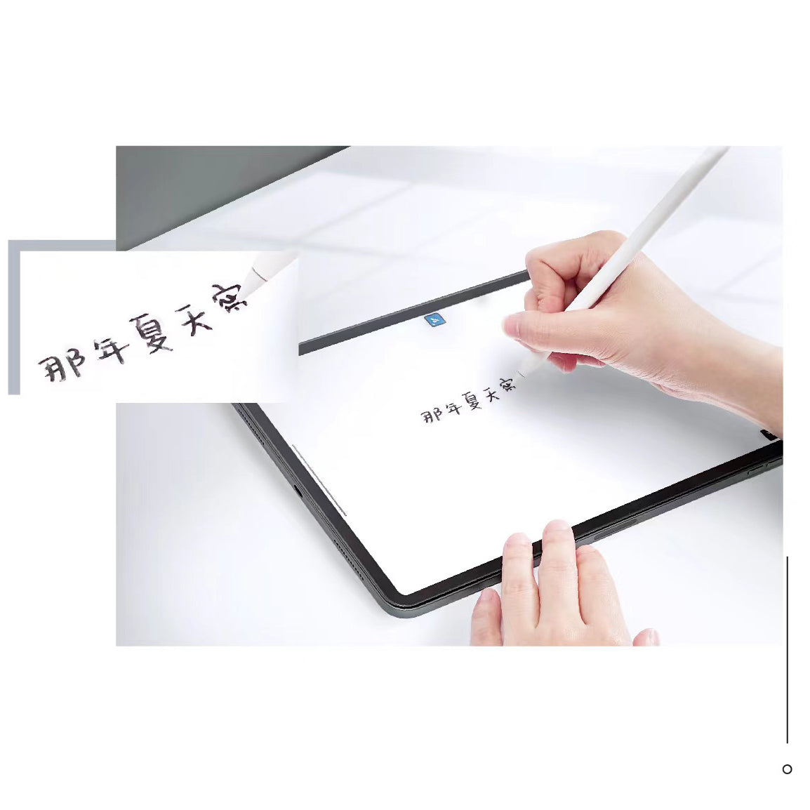 Galaxy Tab A7 10.4 T500 2020 Kağıt Hisli Mat Davin Paper Like Tablet Ekran Koruyucu Renksiz