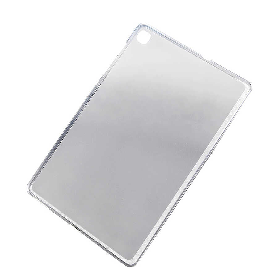 Galaxy Tab A7 10.4 T500 2020 Kılıf Zore Tablet Süper Silikon Kapak Siyah