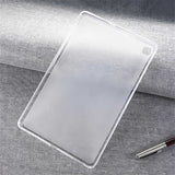 Galaxy Tab A7 10.4 T500 2020 Kılıf Zore Tablet Süper Silikon Kapak Renksiz