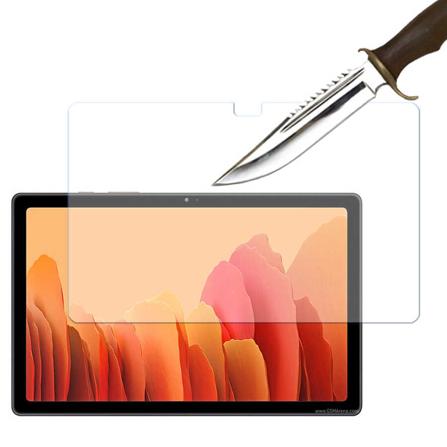 Galaxy Tab A7 10.4 T500 (2020) Zore Tablet Temperli Cam Ekran Koruyucu Renksiz