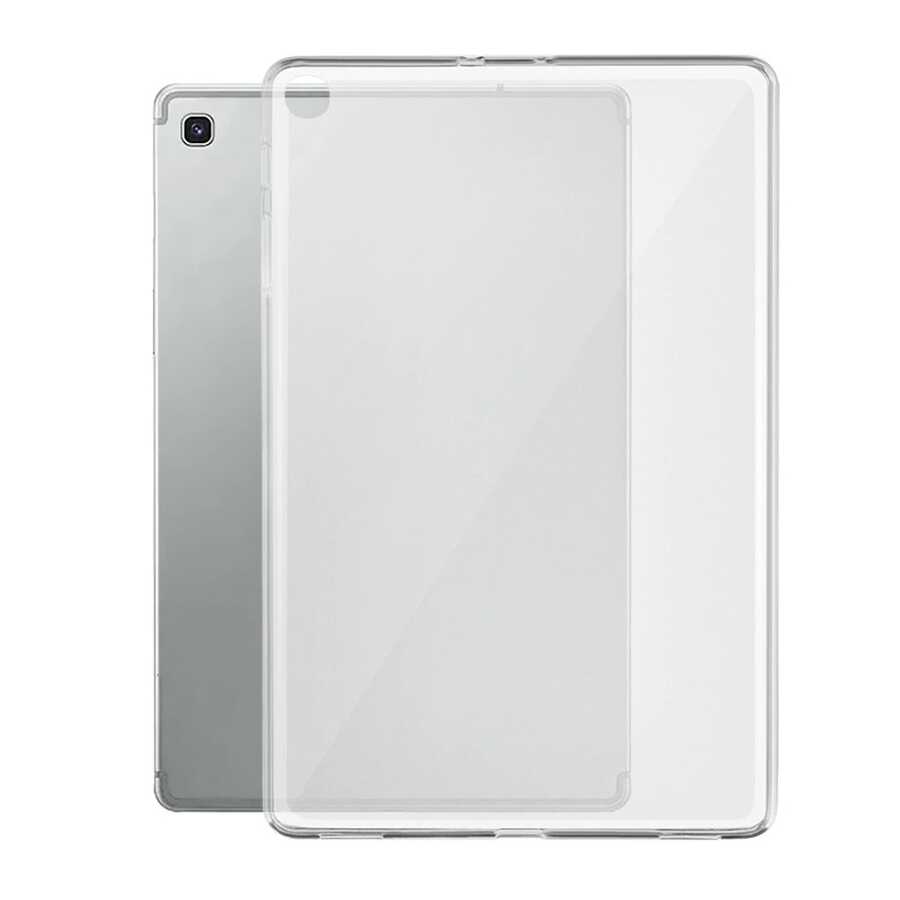 Galaxy Tab A7 Lite T225 Kılıf Zore Tablet Süper Silikon Kapak Renksiz