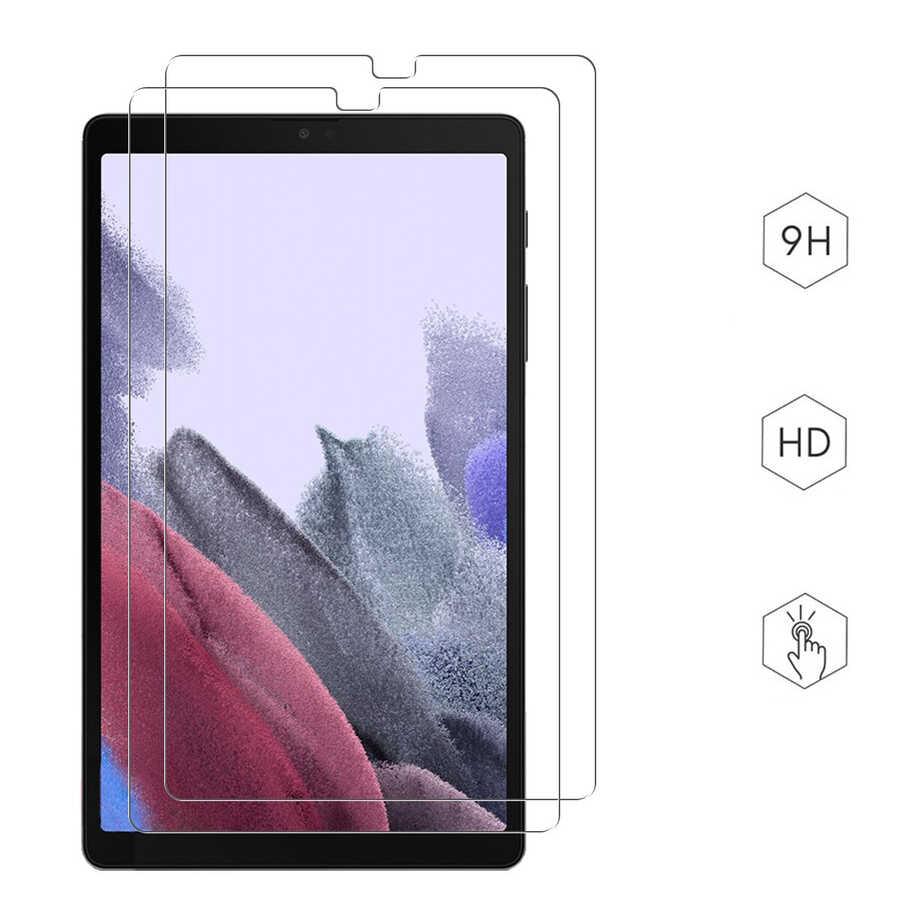 Galaxy Tab A7 Lite T225 Zore Tablet Temperli Cam Ekran Koruyucu Renksiz