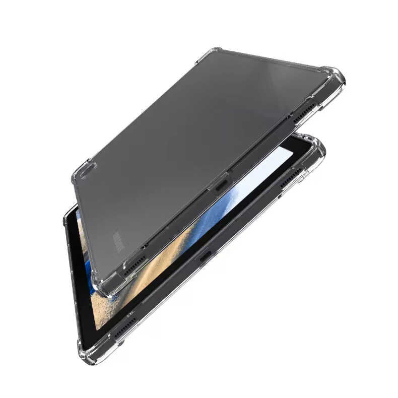 Galaxy Tab A8 10.5 SM-X200 (2021) Kılıf Zore Tablet Nitro Anti Shock Silikon Kapak Renksiz