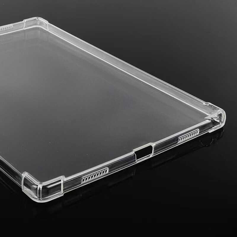 Galaxy Tab A8 10.5 SM-X200 (2021) Kılıf Zore Tablet Nitro Anti Shock Silikon Kapak Renksiz