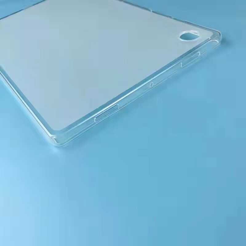 Galaxy Tab A8 10.5 SM-X200 (2021) Kılıf Zore Tablet Süper Silikon Kapak Renksiz