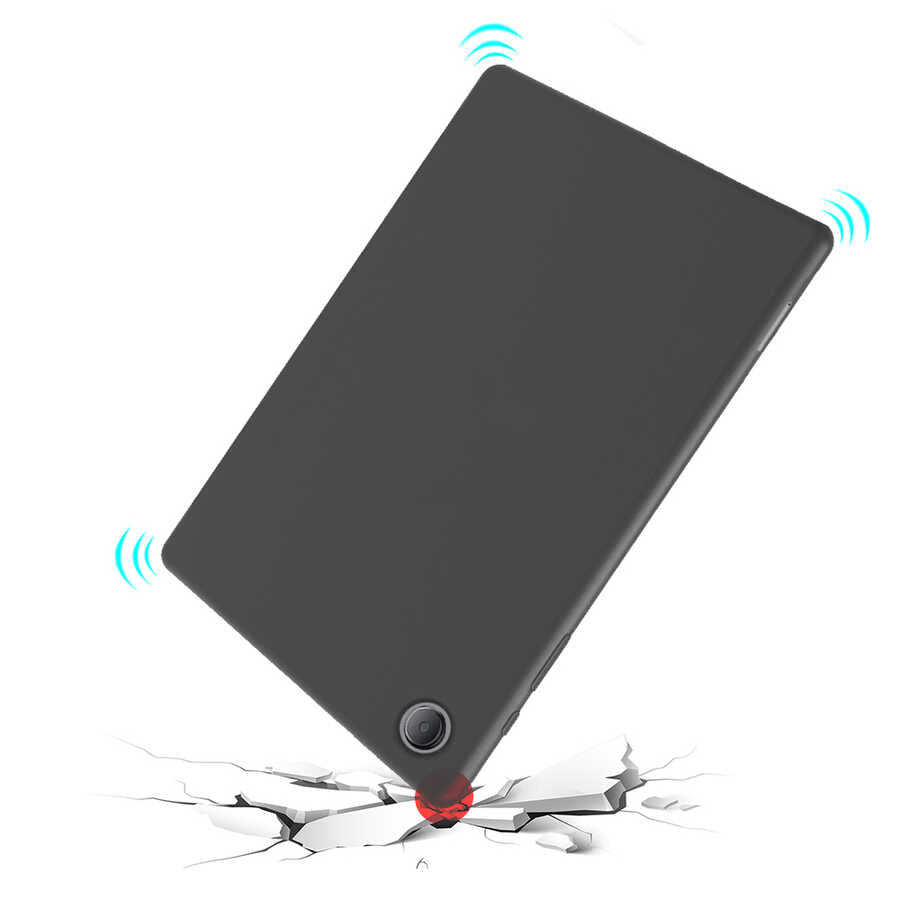 Galaxy Tab A8 10.5 SM-X200 (2021) Zore Beg Tablet Silikon Pembe