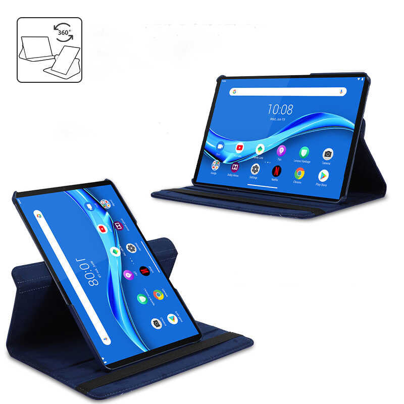 Galaxy Tab A8 10.5 SM-X200 (2021) Zore Dönebilen Standlı Kılıf Gold