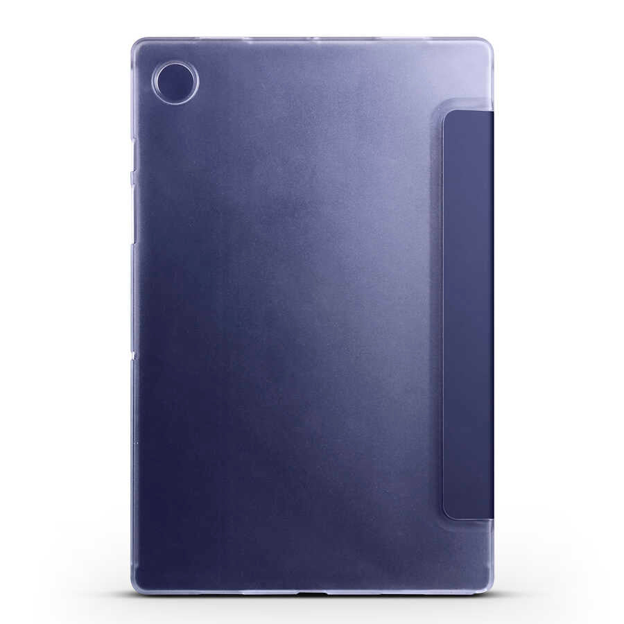Galaxy Tab A8 10.5 SM-X200 (2021) Zore Smart Cover Standlı 1-1 Kılıf Turuncu