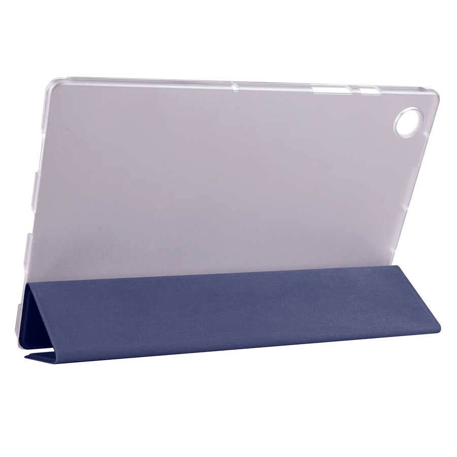 Galaxy Tab A8 10.5 SM-X200 (2021) Zore Smart Cover Standlı 1-1 Kılıf Gri