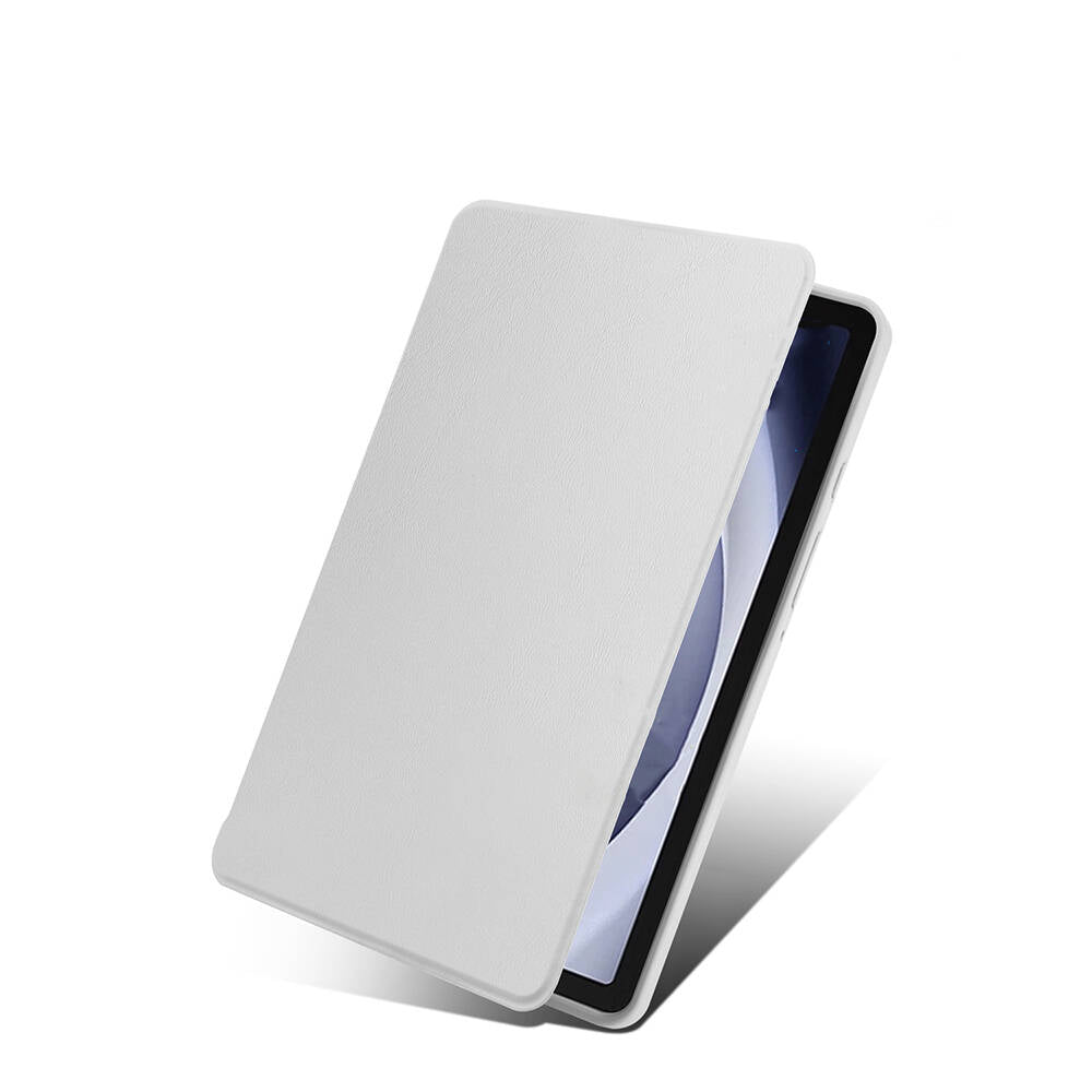 Galaxy Tab A9 Kılıf Zore Termik Kalem Bölmeli Dönebilen Standlı Kılıf Açık Yeşil