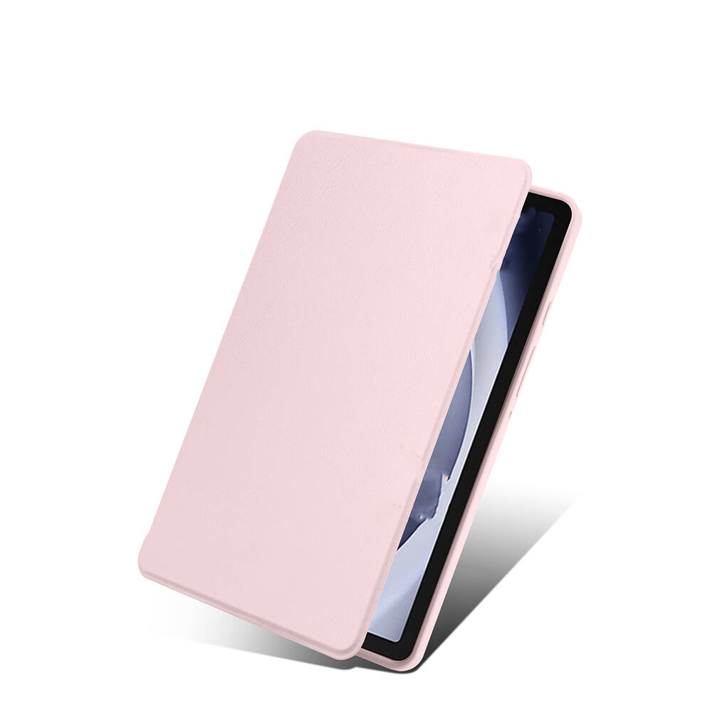 Galaxy Tab A9 Kılıf Zore Termik Kalem Bölmeli Dönebilen Standlı Kılıf Açık Yeşil