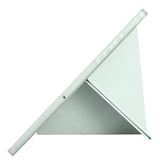 Galaxy Tab A9 Kılıf Zore Tri Folding Kalem Bölmeli Standlı Kılıf Açık Yeşil