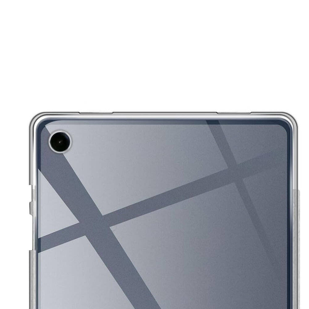 Galaxy Tab A9 Plus Kılıf Zore Tablet Süper Silikon Kapak Renksiz