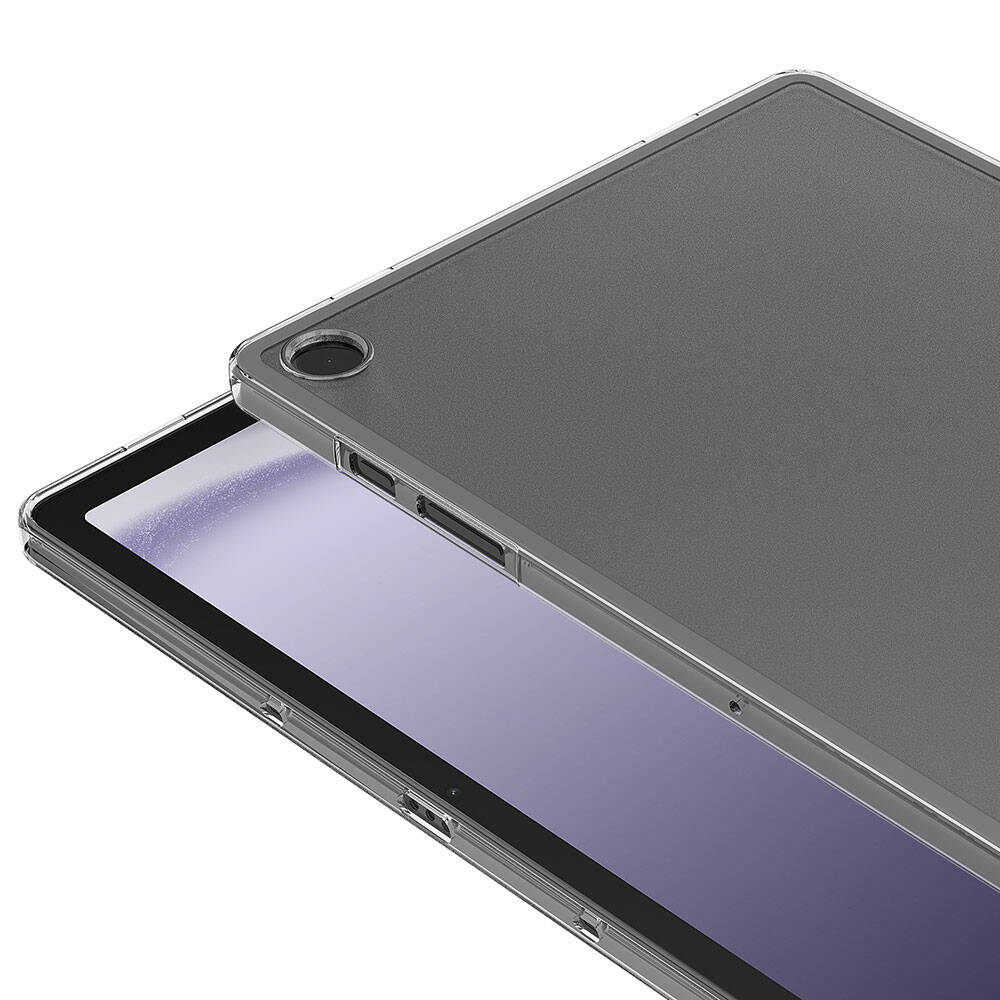 Galaxy Tab A9 Plus Kılıf Zore Tablet Süper Silikon Kapak Renksiz