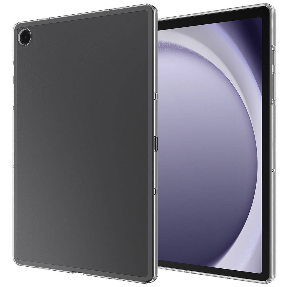Galaxy Tab A9 Plus Kılıf Zore Tablet Süper Silikon Kapak Renksiz