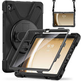 Galaxy Tab A9 Plus Zore Defender Tablet Silikon Siyah