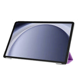Galaxy Tab A9 Plus Zore Smart Cover Standlı 1-1 Kılıf Kırmızı
