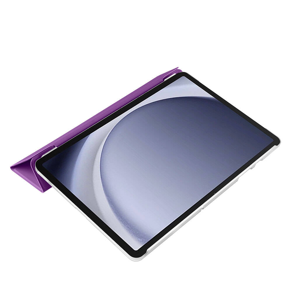 Galaxy Tab A9 Plus Zore Smart Cover Standlı 1-1 Kılıf Kırmızı