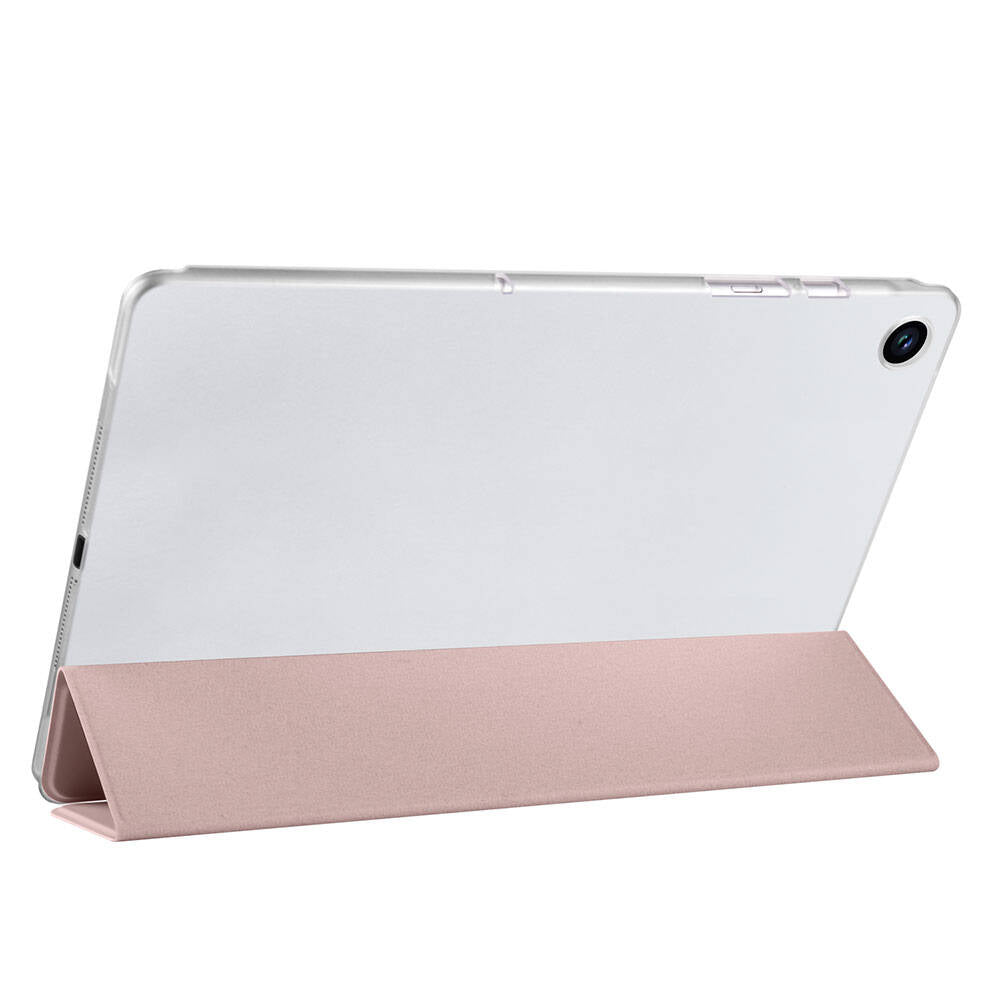 Galaxy Tab A9 Plus Zore Smart Cover Standlı 1-1 Kılıf Kırmızı
