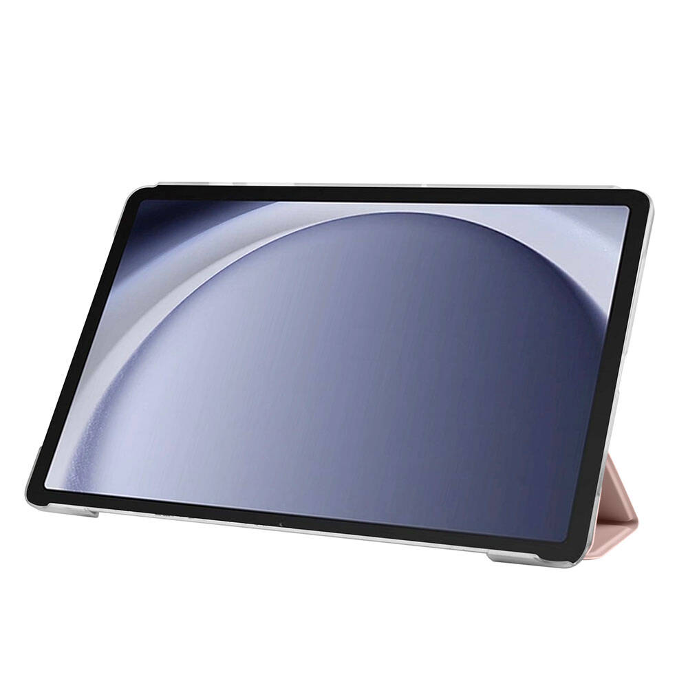 Galaxy Tab A9 Plus Zore Smart Cover Standlı 1-1 Kılıf Kırmızı