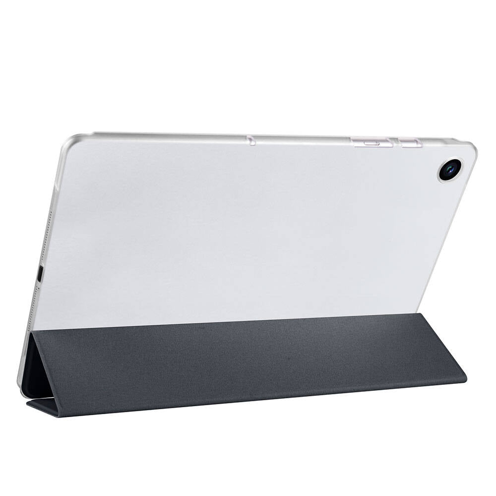 Galaxy Tab A9 Plus Zore Smart Cover Standlı 1-1 Kılıf Siyah