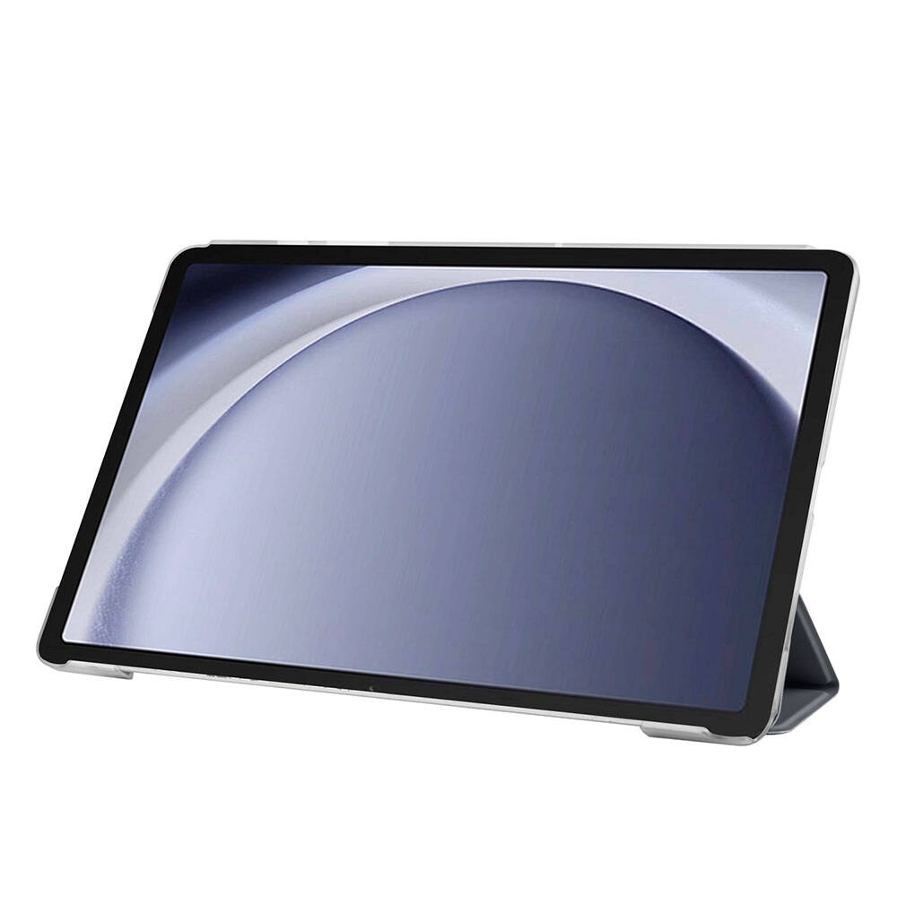 Galaxy Tab A9 Plus Zore Smart Cover Standlı 1-1 Kılıf Gold