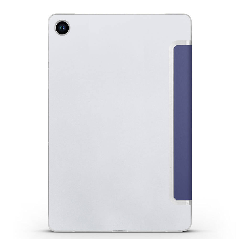 Galaxy Tab A9 Plus Zore Smart Cover Standlı 1-1 Kılıf Lacivert