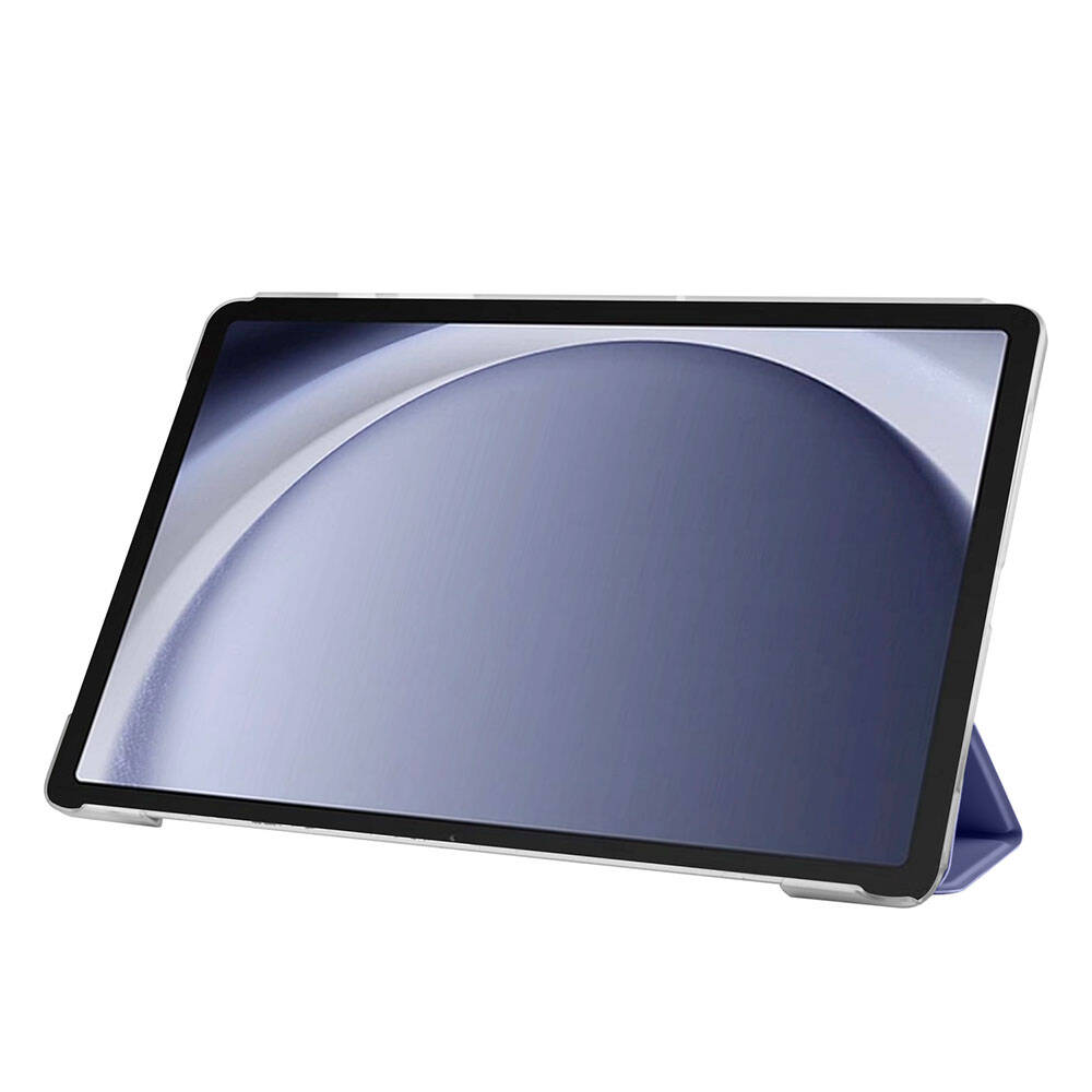 Galaxy Tab A9 Plus Zore Smart Cover Standlı 1-1 Kılıf Lacivert