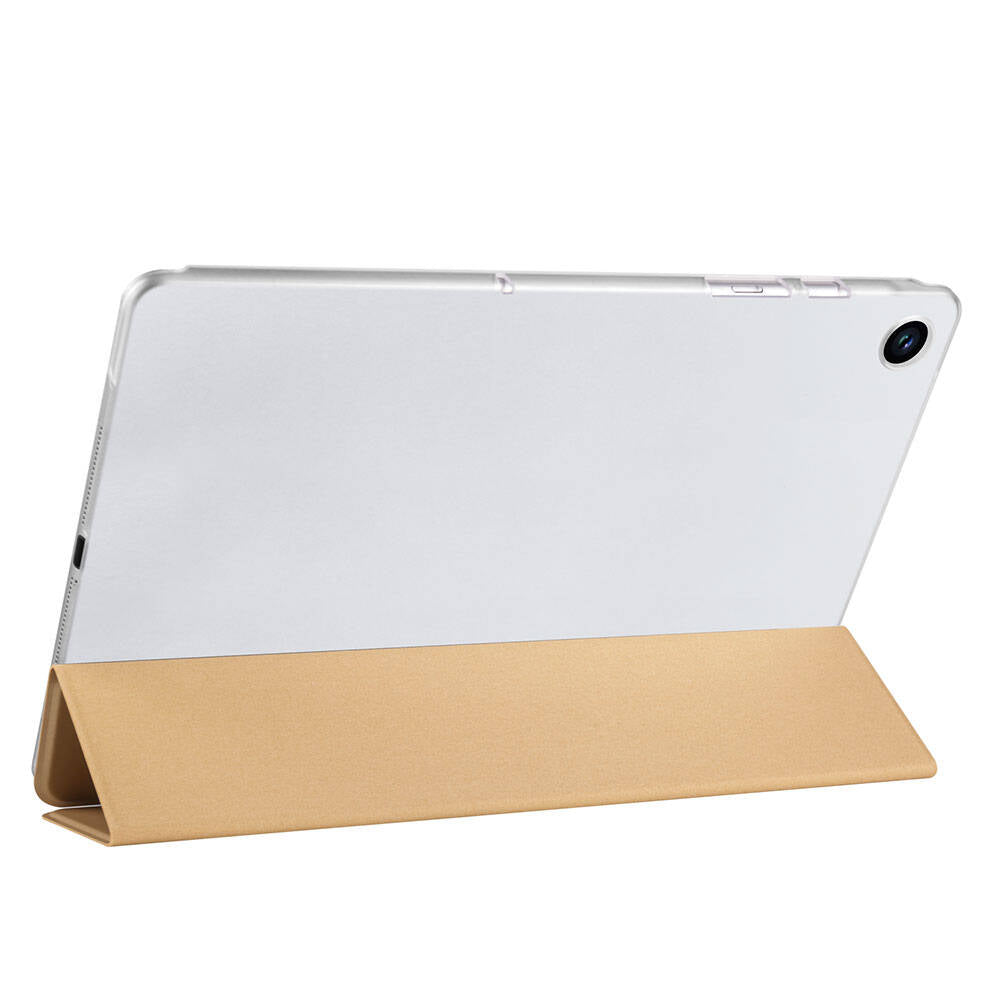 Galaxy Tab A9 Plus Zore Smart Cover Standlı 1-1 Kılıf Kırmızı