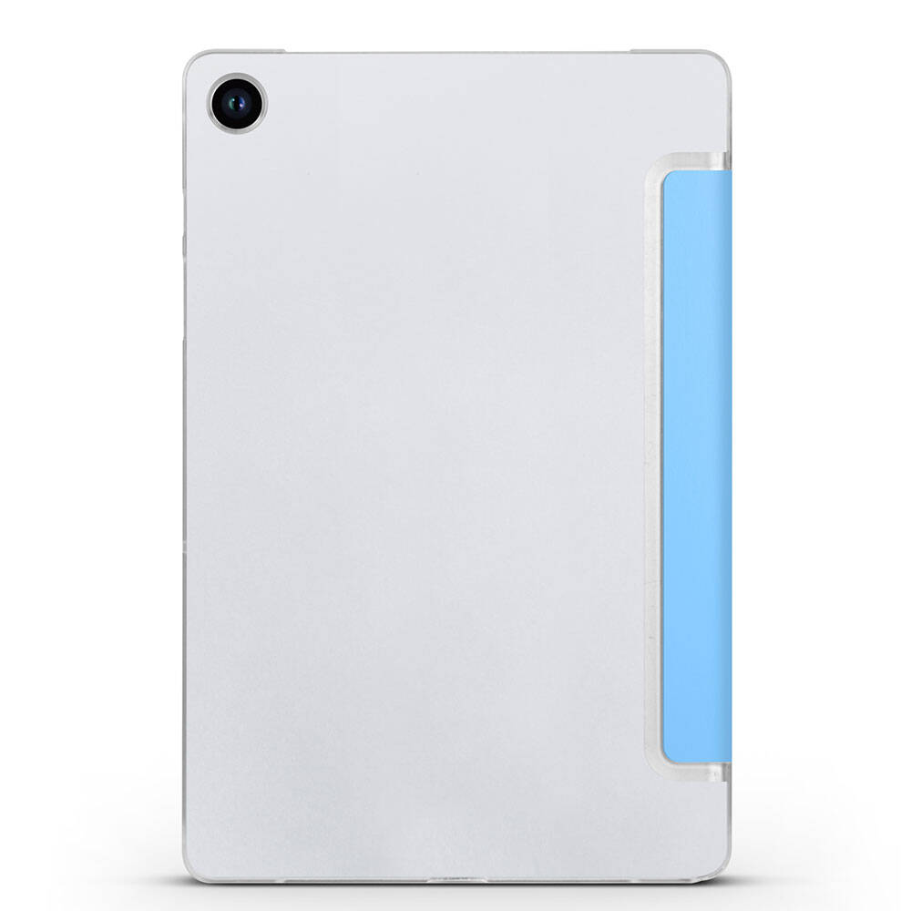 Galaxy Tab A9 Zore Smart Cover Standlı 1-1 Kılıf Kırmızı