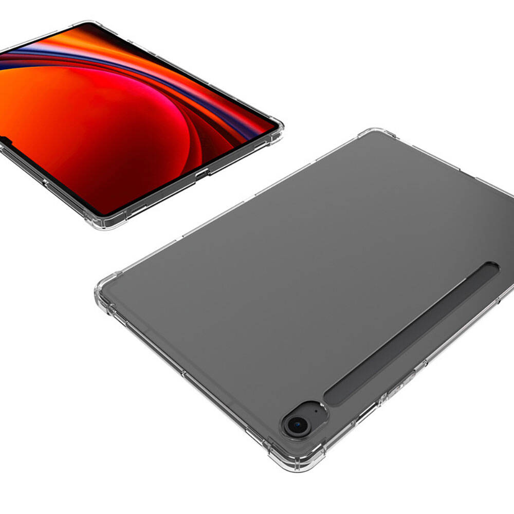 Galaxy Tab S10 FE Kılıf Zore Tablet Nitro Anti Shock Silikon Kapak Renksiz