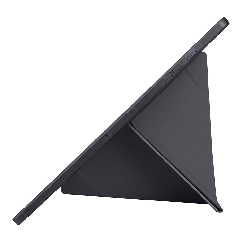 Galaxy Tab S10 FE Plus Kılıf Zore Tri Folding Kalem Bölmeli Standlı Kılıf Koyu Yeşil