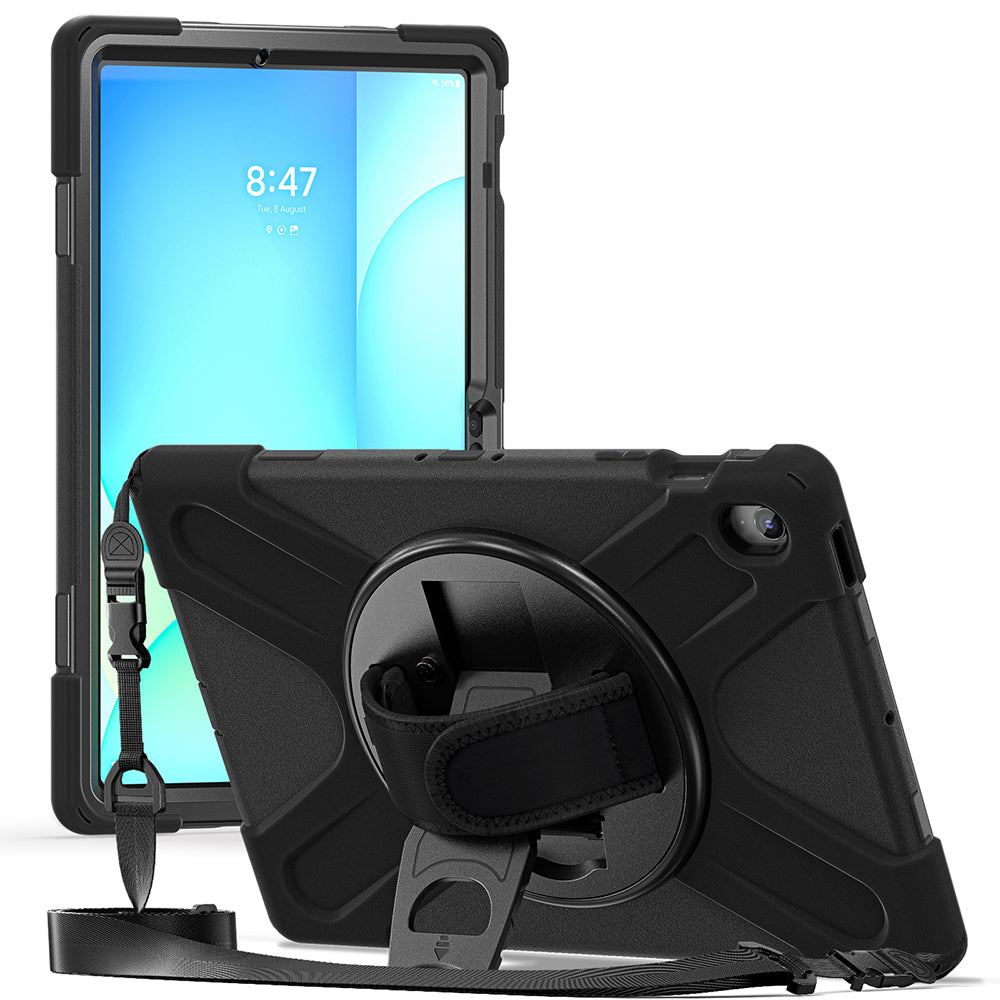 Galaxy Tab S10 FE Plus Zore Defender Tablet Silikon Siyah