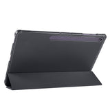 Galaxy Tab S10 FE Plus Zore Smart Cover Kalem Bölmeli Standlı 1-1 Kılıf Rose Gold