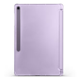 Galaxy Tab S10 FE Plus Zore Smart Cover Kalem Bölmeli Standlı 1-1 Kılıf Rose Gold