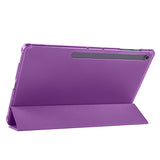 Galaxy Tab S10 FE Plus Zore Smart Cover Kalem Bölmeli Standlı 1-1 Kılıf Siyah